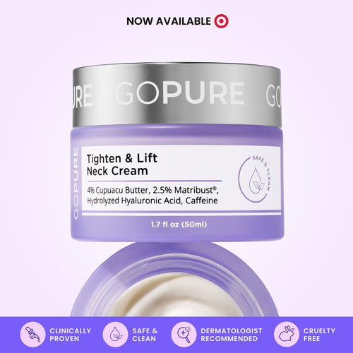 Revitalize Your Neck with GOPURE Neck Cream - Firming & Lifting Solution for Crepey Skin