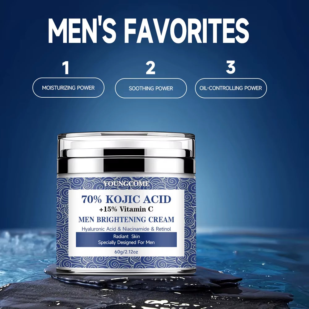 Collagen Wrinkle Remover Face Cream for Men Retinol Lifting Firming Cream Moisturizer Whitening Brighten Skin Products